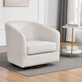 Modern 31  W Swivel Accent Chair Barrel Chair