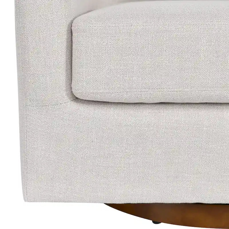 Modern 31  W Swivel Accent Chair Barrel Chair