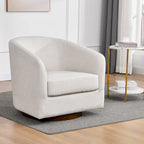 Modern 31  W Swivel Accent Chair Barrel Chair