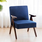 Set of 2 Upholstered Accent Chair for Living Room, Bedroom