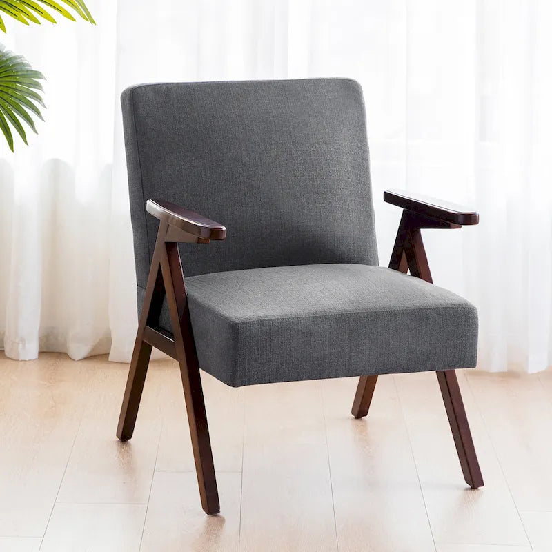 Set of 2 Upholstered Accent Chair for Living Room, Bedroom