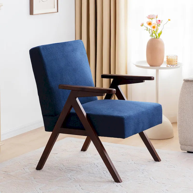 Set of 2 Upholstered Accent Chair for Living Room, Bedroom