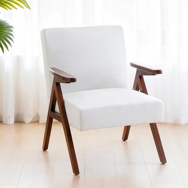 Set of 2 Upholstered Accent Chair for Living Room, Bedroom