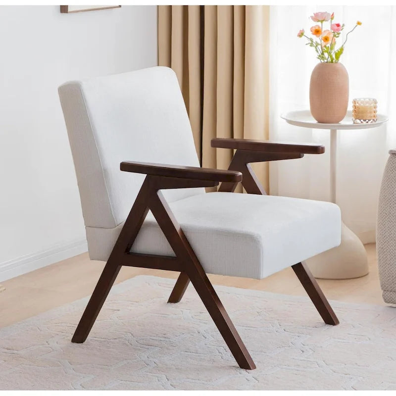 Set of 2 Upholstered Accent Chair for Living Room, Bedroom