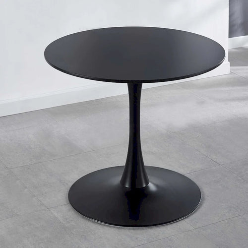 31.5 Tulip Table Mid-century Dining Table for 2-4 people With Round Mdf Table Top, Pedestal Dining Table, Leisure Coffee Table
