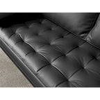 70  Faux Leather Sofa