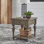 Farmhouse Dusty Taupe 3 Piece Cocktail Table Set
