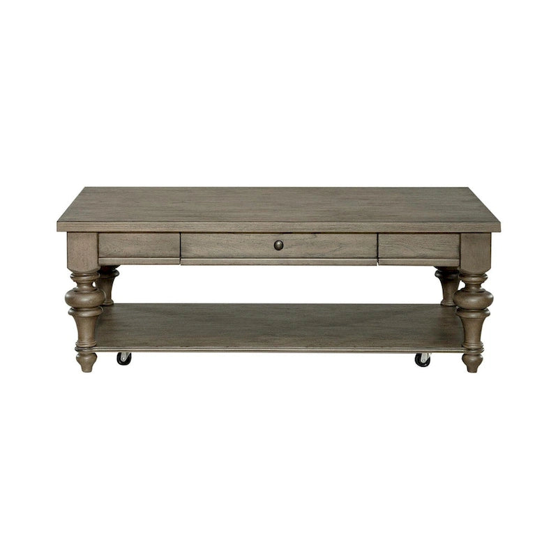 Farmhouse Dusty Taupe 3 Piece Cocktail Table Set