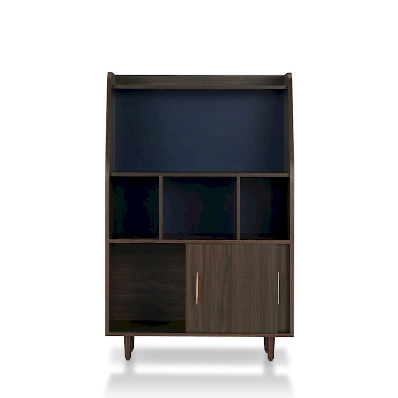 Furniture of America Mellix Contemporary Brown Multi-Storage Buffet